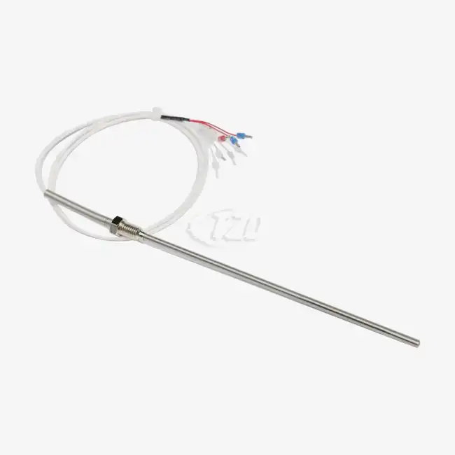 Probe type thermistor temperature sensor
